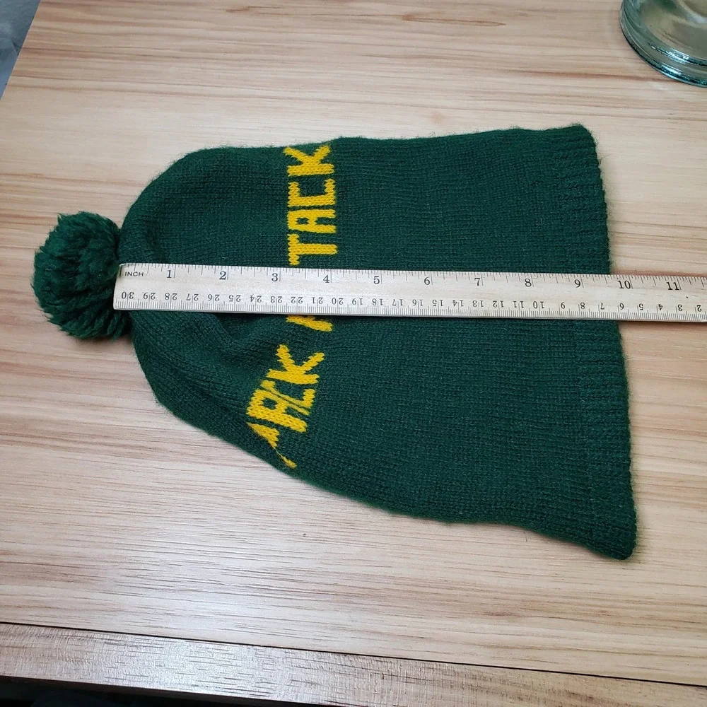 Pack Attack Green Bay Packers Knit Beanie‎ Cap Green Gold Winter Hat NFL